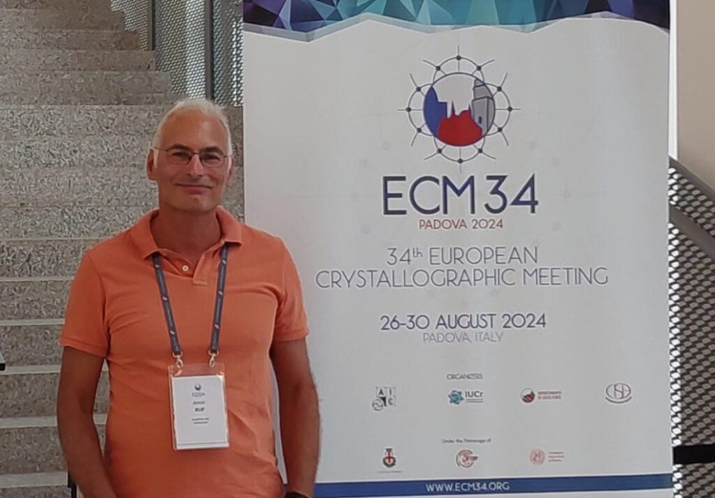 Armin Ruf is at the ECM34 in Padova